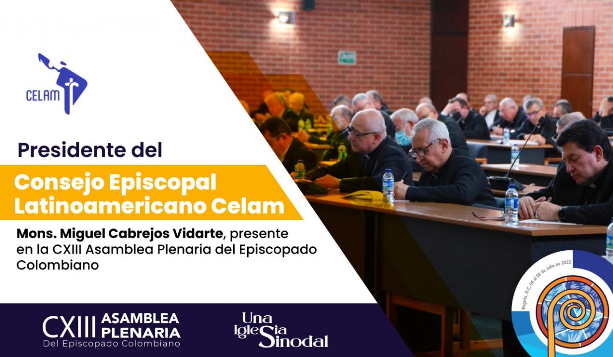 Presidente del Celam presente en la CXIII Asamblea Plenaria del Episcopado