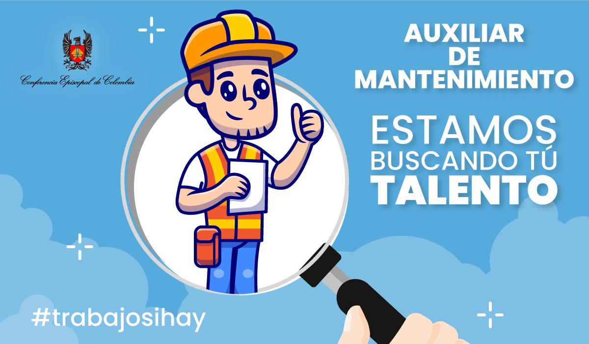 Convocatoria auxiliar mantenimiento