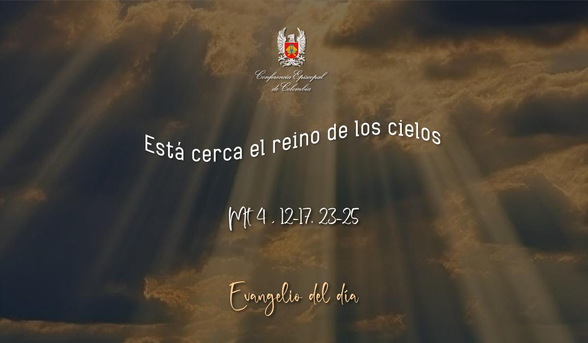 6 de enero evangelio san mateo 4 12 17 23 25