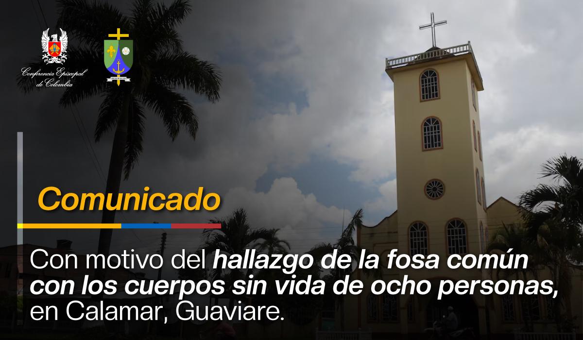 Comunicado Diócesis de San José del Guaviare