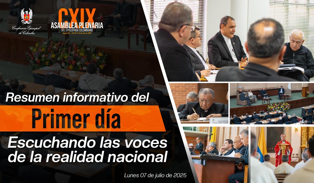 Así va la CXIX Asamblea Plenaria del Episcopado Colombiano - Día 1