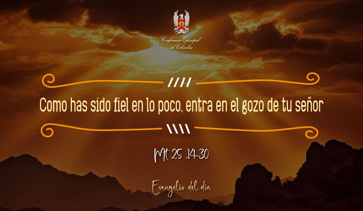 30-AGOSTO-EVANGELIO