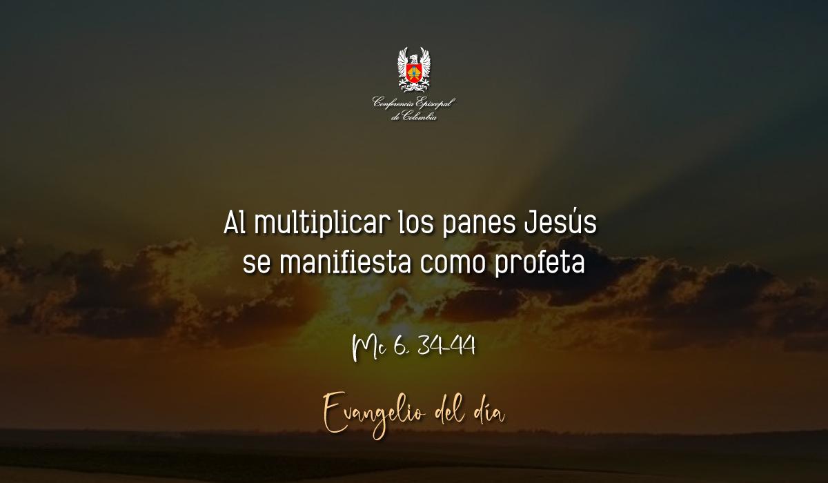 Evangelio 06 De Enero San Marcos Mc 6, 34-44