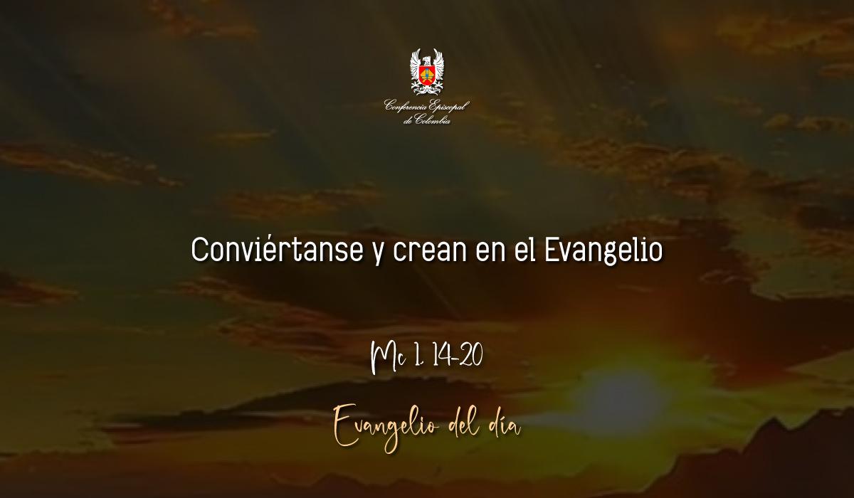 Evangelio 12 De Enero San Marcos Mc 1, 14-20