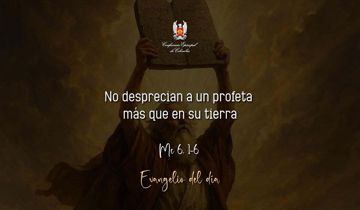 04 de Febrero | Lectura del Santo Evangelio según San Marcos Mc 6, 1-6