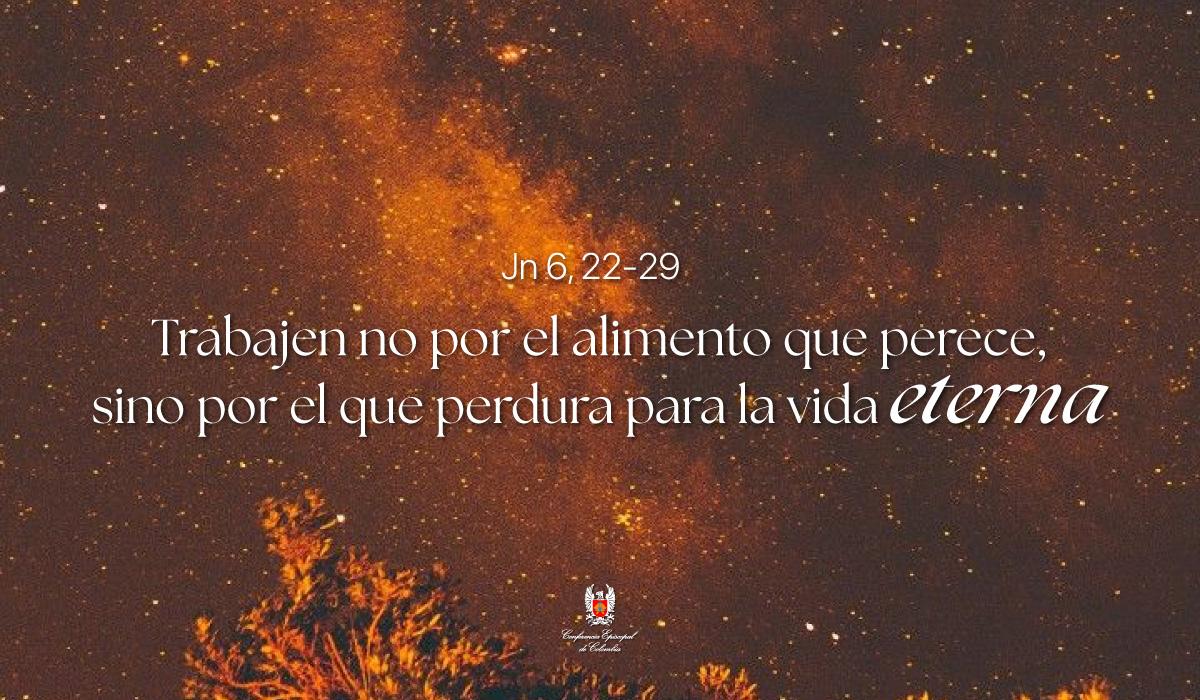 20 de Abril | Lectura del Santo Evangelio según San Juan Jn 6, 22-29