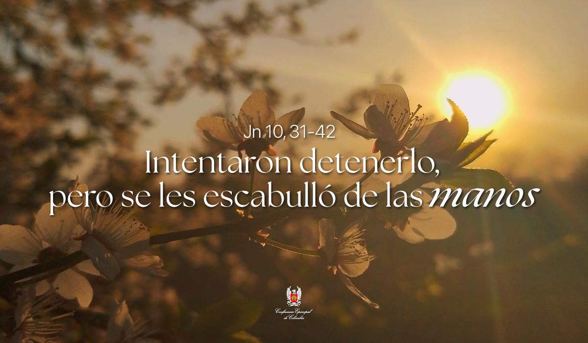 27 de Marzo | Lectura del Santo Evangelio según San Juan Jn 10, 31-42